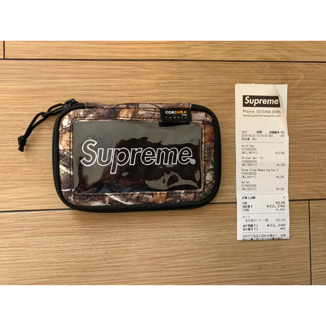 Supreme(シュプリーム)のsupreme realtree camo wallet 19FW メンズのファッション小物(コインケース/小銭入れ)の商品写真