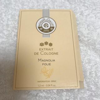 サボン(SABON)のROGER&GALLET コロン　マグノリア1.2ml(香水(女性用))