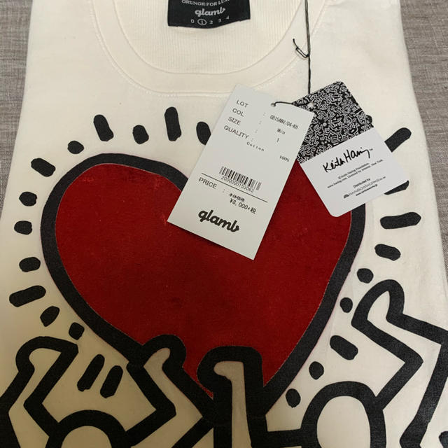 glamb(グラム)のglamd Keith Haring CS〈キースヘリングカットソー〉 メンズのトップス(Tシャツ/カットソー(半袖/袖なし))の商品写真