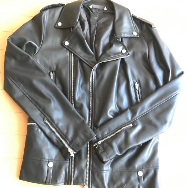 ZARA(ザラ)のZARA MENS ライダースジャケット メンズのジャケット/アウター(ライダースジャケット)の商品写真