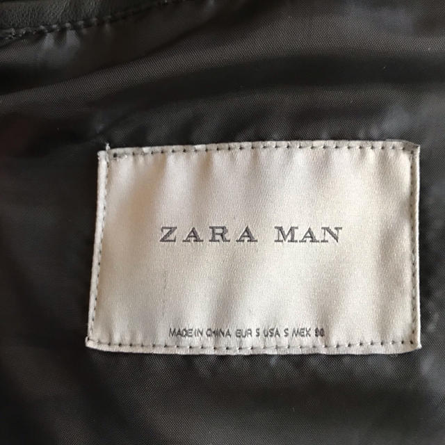 ZARA(ザラ)のZARA MENS ライダースジャケット メンズのジャケット/アウター(ライダースジャケット)の商品写真