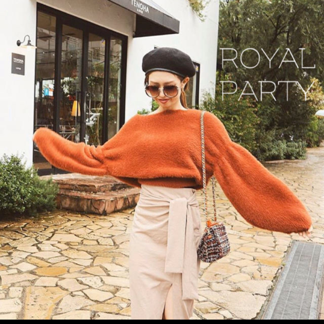入荷なう ROYAL PARTY - ソフトキャンディニット💓🧸ロイヤルパーティ の ニット/セーター