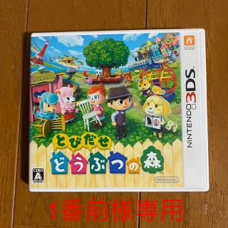 ニンテンドー3DS(ニンテンドー3DS)のとびだせ どうぶつの森 3DS(携帯用ゲームソフト)