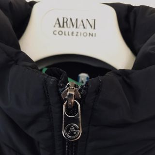 ARMANI COLLEZIONI フード ダウンコート　XL