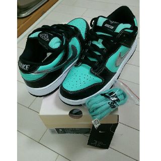 ナイキ(NIKE)の新品 国内正規 NIKE DUNK LOW PRO SB TIFFANY(スニーカー)