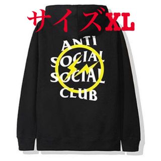 シュプリーム(Supreme)のXL‼️ fragment×anti social social club(パーカー)