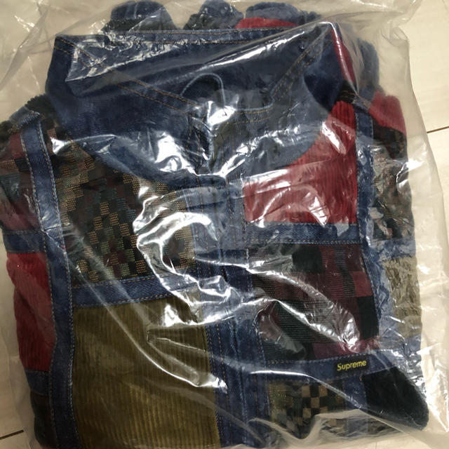 Supreme(シュプリーム)のM Supreme Corduroy Patchwork DenimJacket メンズのジャケット/アウター(Gジャン/デニムジャケット)の商品写真