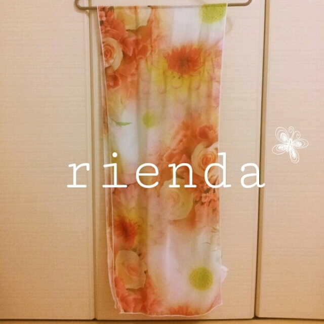 rienda(リエンダ)のrienda scarf*゜ レディースのファッション小物(バンダナ/スカーフ)の商品写真