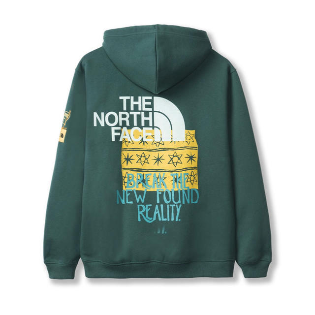 XLサイズ The North Face × Brain Dead Hoodie