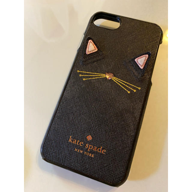 kate spade new york - ケイトスペード 黒猫 iPhone ケースの通販 by ミミ's shop｜ケイトスペード