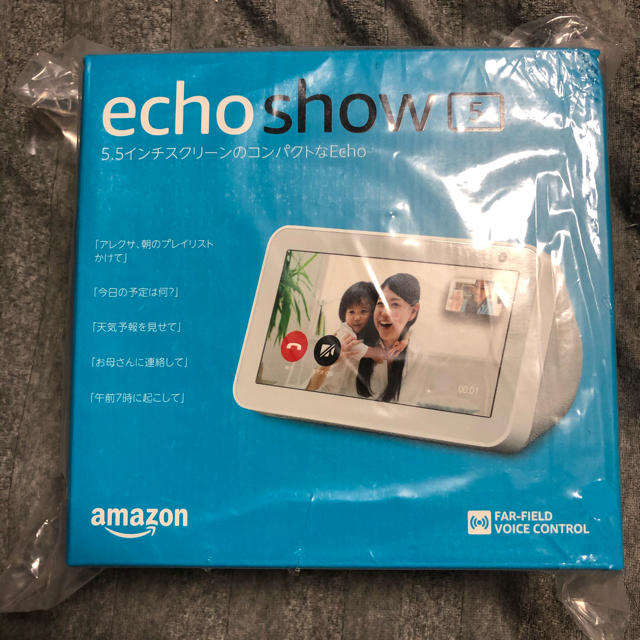 ECHO(エコー)のAMAZON echo show 5 アマゾン　エコー スマホ/家電/カメラのオーディオ機器(スピーカー)の商品写真