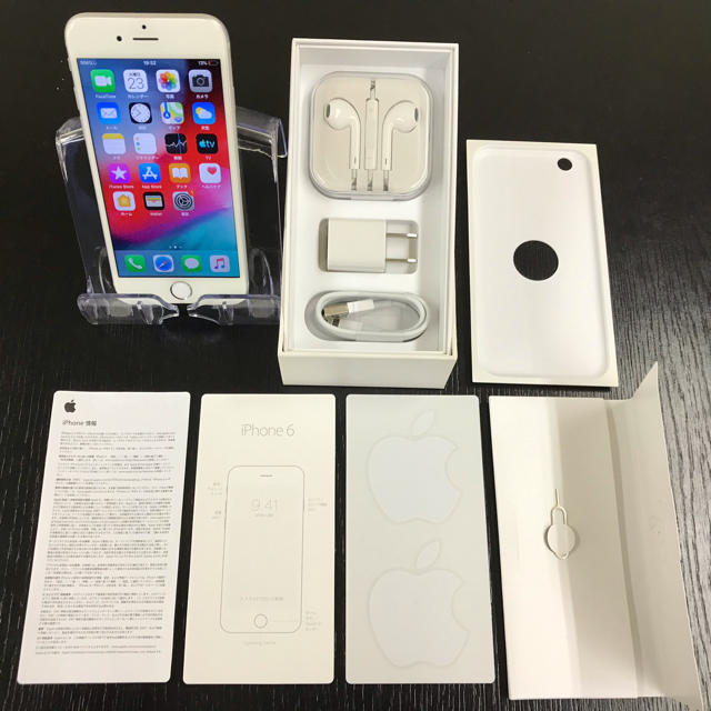 スマートフォン/携帯電話iPhone 6 16GB silver docomo