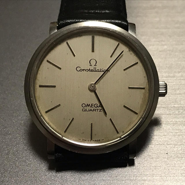 オメガ OMEGA Constellation QUARTZ 電池切れ