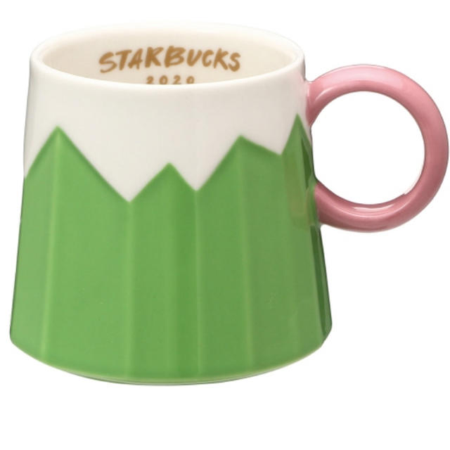 Starbucks Coffee(スターバックスコーヒー)の完売品★スターバックス マグ富士山296ml 縁起物 インテリア/住まい/日用品のキッチン/食器(グラス/カップ)の商品写真