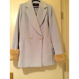 セシルマクビー(CECIL McBEE)の♡ダスティーブルー♡チェスターコート♡(チェスターコート)