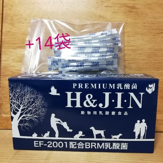 ペット用乳酸菌JIN　90袋＋14袋 その他のペット用品(ペットフード)の商品写真