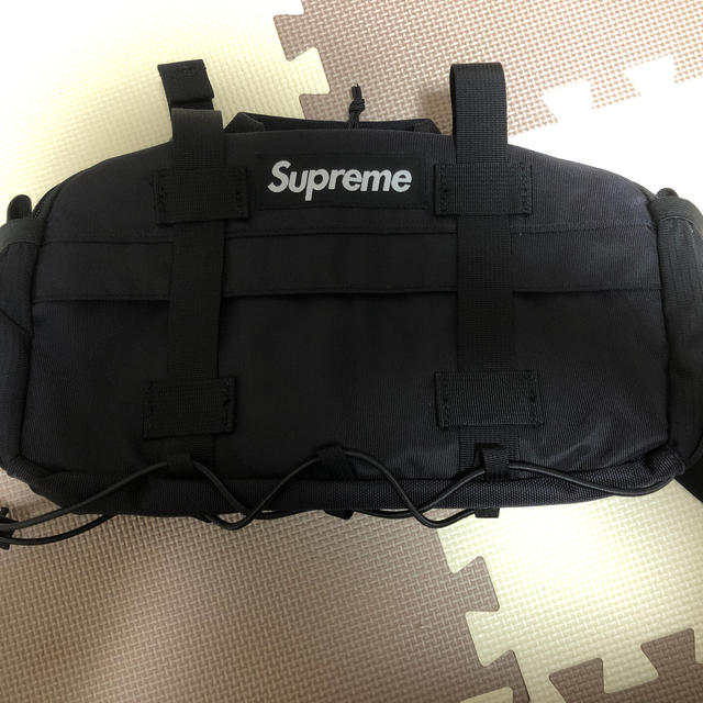 【新品未使用・送料込み】Supreme Waist Bag Black 黒メンズ