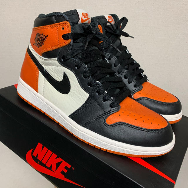 値下げ】 新品 - NIKE NIKE 26.5cm シャタバ RETRO 1 JORDAN AIR