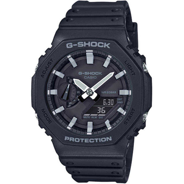 品数豊富！ G-SHOCK - ブラック GA-2100-1AJF G-SHOCK 腕時計(デジタル)