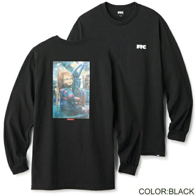 FTC x CHUCKY CONVEYOR L/S TEE Black L