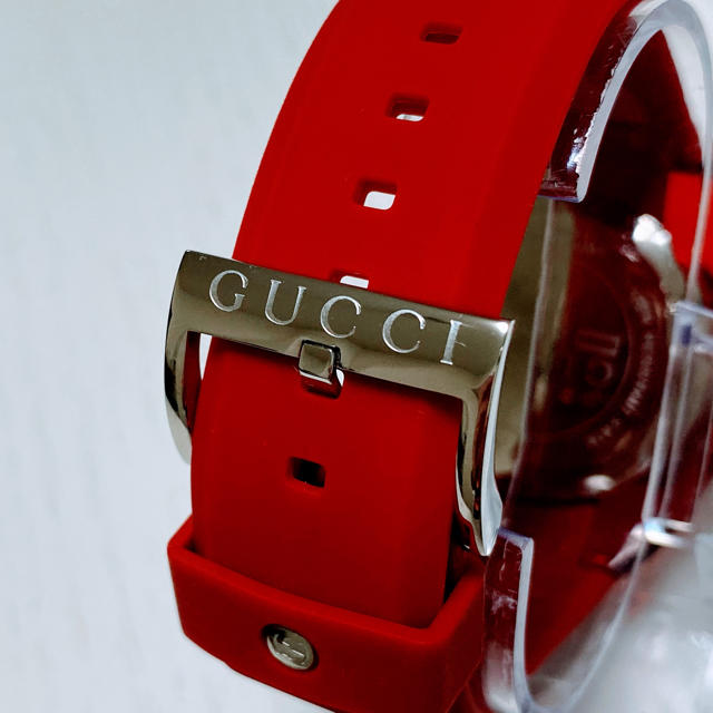 ◇即購入OK◇新品◇GUCCI SYNC XXL◇クォーツ 赤メンズ腕時計 ◇即購入OK◇新品◇GUCCI SYNC XXL◇クォーツ 赤メンズ腕時計