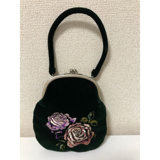 ツモリチサト(TSUMORI CHISATO)のツモリチサト♡刺繍　ミニバッグ(ハンドバッグ)