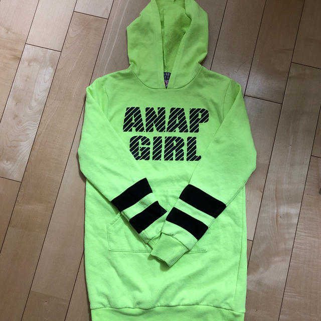 ANAP(アナップ)のANAP  チュニック丈ワンピース キッズ/ベビー/マタニティのキッズ服女の子用(90cm~)(その他)の商品写真