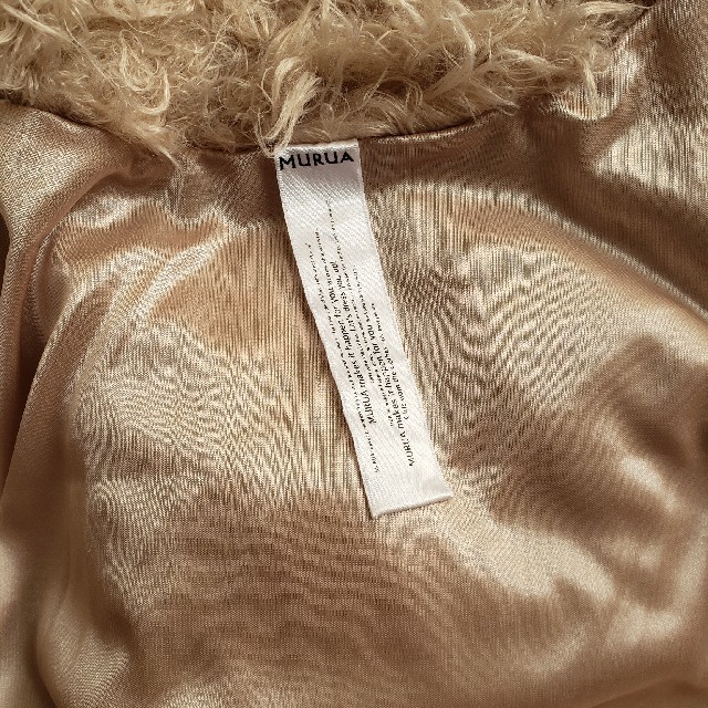 MURUA(ムルーア)のMURUA ファープードルコート レディースのジャケット/アウター(毛皮/ファーコート)の商品写真