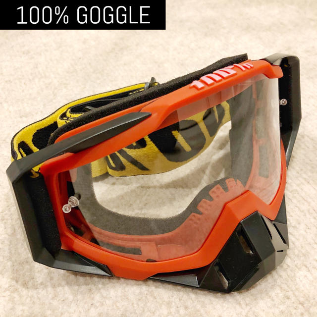 100% Goggle ゴーグル モトクロス  BMX 自動車/バイクのバイク(モトクロス用品)の商品写真