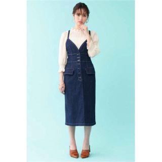 ジルバイジルスチュアート(JILL by JILLSTUART)のジャンパースカート ジルスチュアート (ひざ丈スカート)