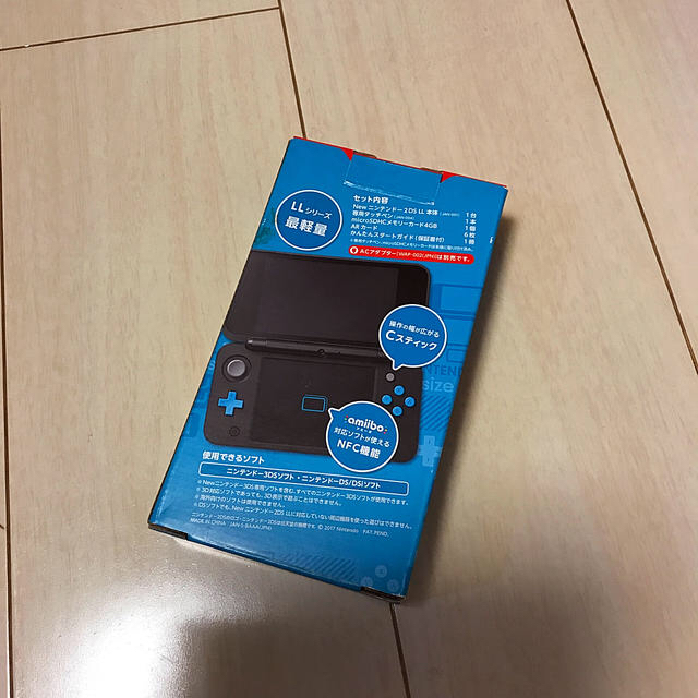 ニンテンドー2DS(ニンテンドー2DS)のNintendo ゲーム機本体 NEW ニンテンドー 2DS LL ターコイズ エンタメ/ホビーのゲームソフト/ゲーム機本体(携帯用ゲーム機本体)の商品写真