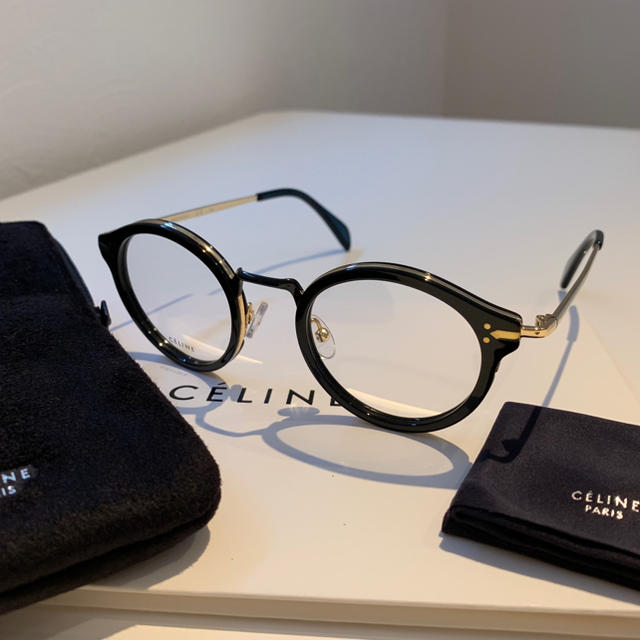 celine(セリーヌ)の即購入◯ 新品 CELINE セリーヌ CL41380 メガネ 眼鏡 メンズのファッション小物(サングラス/メガネ)の商品写真