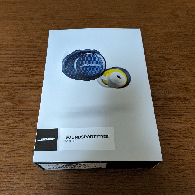 BOSE(ボーズ)の【新品同様】Bose SoundSport Free ミッドナイドブルー スマホ/家電/カメラのオーディオ機器(ヘッドフォン/イヤフォン)の商品写真