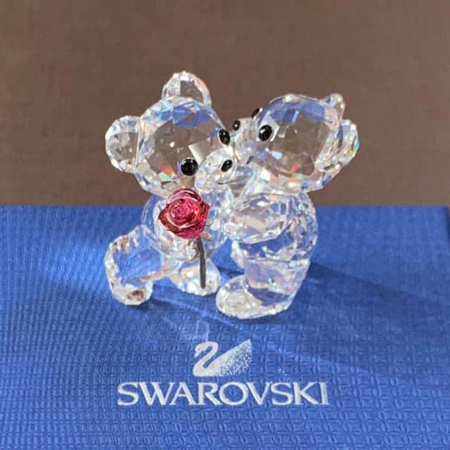 SWAROVSKIフィギュリン Kris Bear A Rose For You | フリマアプリ ラクマ