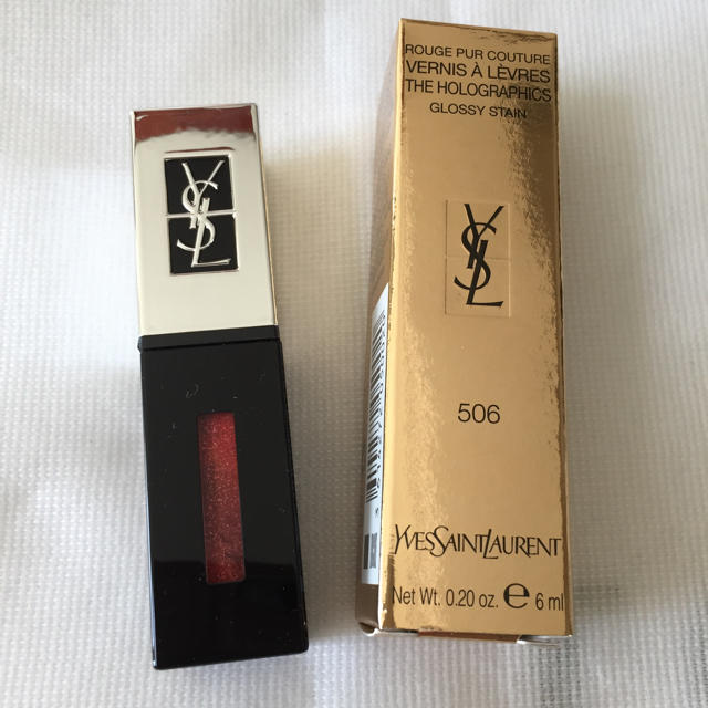 Yves Saint Laurent Beaute(イヴサンローランボーテ)のYSL ピュールクチュールホログラフィックス506★新品未使用 コスメ/美容のベースメイク/化粧品(口紅)の商品写真