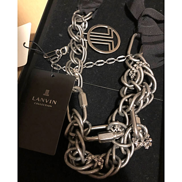 LANVIN COLLECTION(ランバンコレクション)の[新品］ランバンコレクション　リボン　ネックレス レディースのアクセサリー(ネックレス)の商品写真