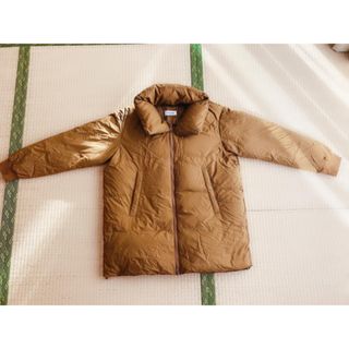 グローバルワーク(GLOBAL WORK)のGLOBAL WORK ミリタリーロングダウン ベージュ Mサイズ (ダウンジャケット)
