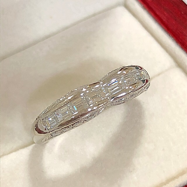 クーコ様ご専用です。pt900✨ダイヤ1.02ct✨プラチナダイヤリング  レディースのアクセサリー(リング(指輪))の商品写真