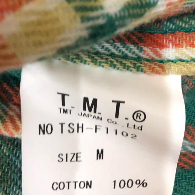 TMT(ティーエムティー)のTMTチェックダブルガーゼチェックシャツ メンズのトップス(シャツ)の商品写真