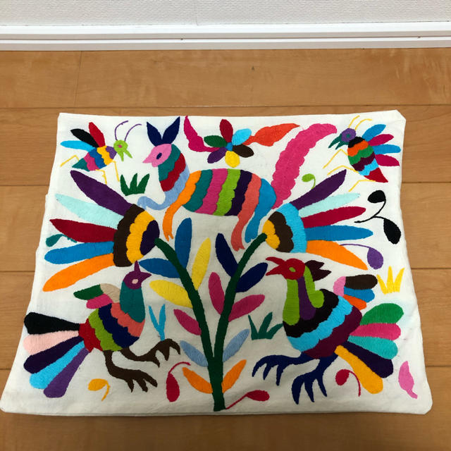 【新品】メキシコ★オトミ族★クッションカバー 1