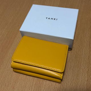 ビューティアンドユースユナイテッドアローズ(BEAUTY&YOUTH UNITED ARROWS)のYAHKI ヤーキ ミニ財布 イエロー マスタード(財布)