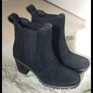 アグ(UGG)のUGG サイドゴアブーツBLACK(ブーツ)