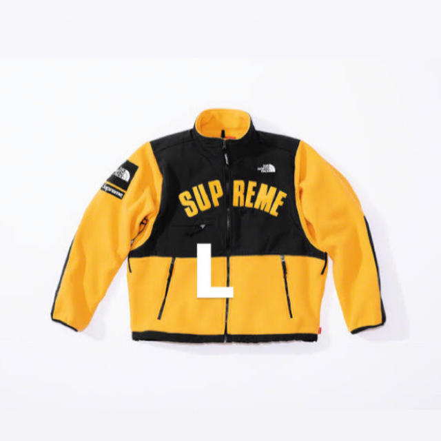 Supreme NORTH FACE Arc Logo マウンテンパーカー　黄色