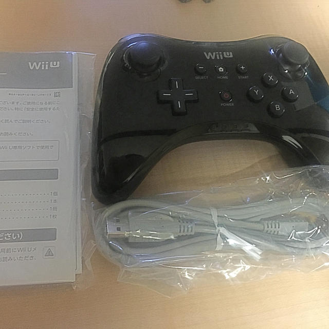 wiiu proコントローラー 純正品×2