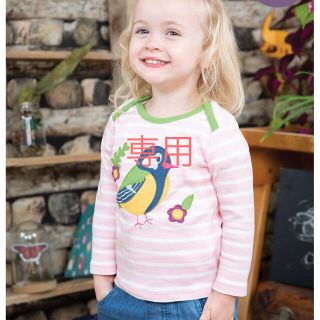 ボーデン(Boden)の完売品　新品　Frugi  鳥さん　トップス　104cm(Tシャツ/カットソー)