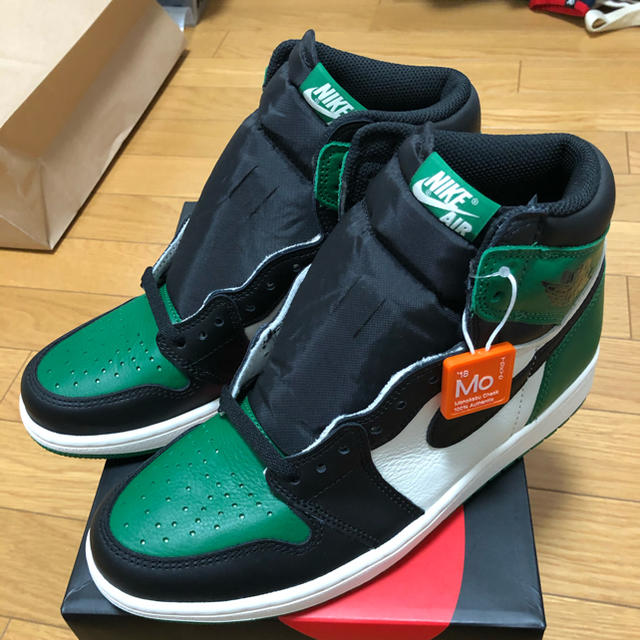 NIKE(ナイキ)のAIR JORDAN1 pine green 27㎝‼️ メンズの靴/シューズ(スニーカー)の商品写真