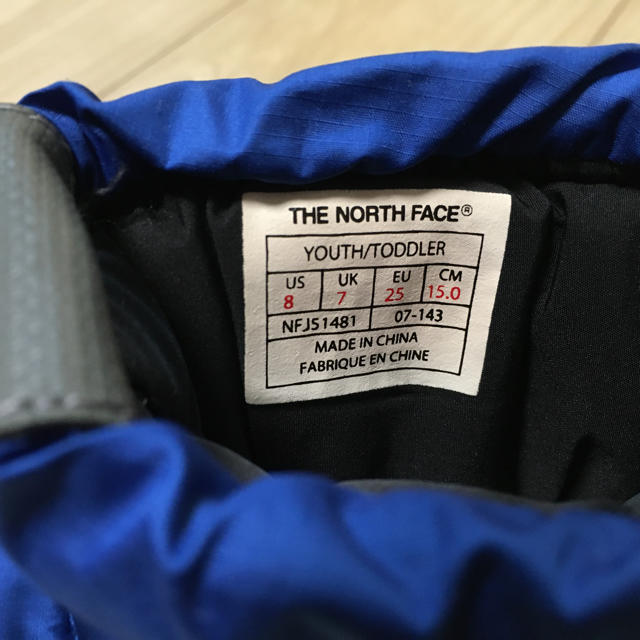 THE NORTH FACE(ザノースフェイス)のTHENORTHFACE ノースフェイス　ブーツ　15cm キッズ/ベビー/マタニティのキッズ靴/シューズ(15cm~)(ブーツ)の商品写真