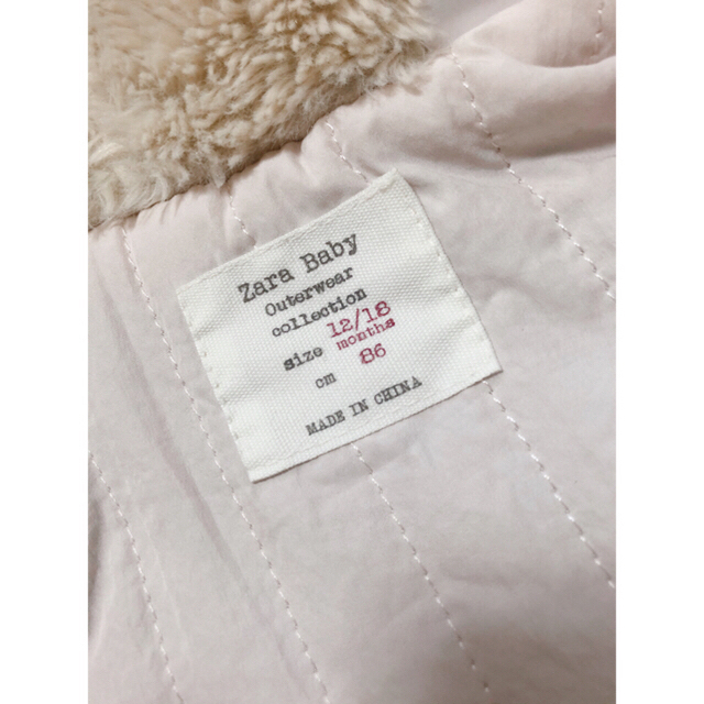 ZARA KIDS(ザラキッズ)のzara baby コート キッズ/ベビー/マタニティのベビー服(~85cm)(ジャケット/コート)の商品写真