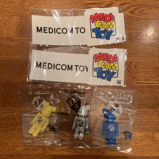 メディコムトイ(MEDICOM TOY)のProject 1/6 ノベルティ ベアブリック 100% ステッカー セット(その他)