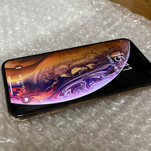 SIMロック解除品　充電コードなし　美品　iphone XS 256GBゴールド